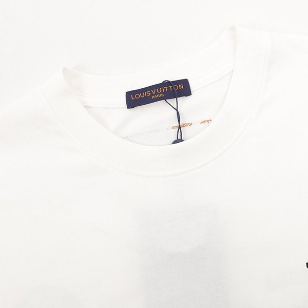 超希少！ルイヴィトン プリントTシャツ 偽物 2色 vus45732